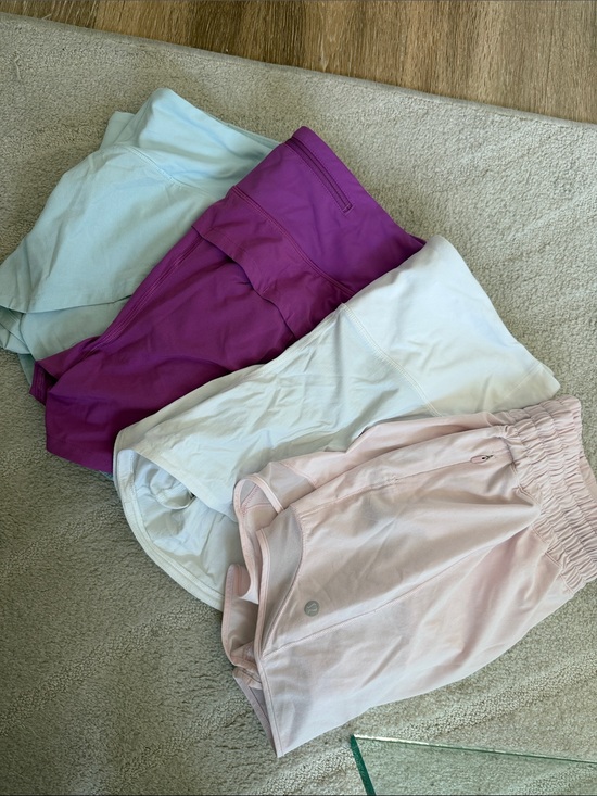lululemon athletica Pants - Lululemon Athletic Shorts Set - Pink, White, light blue, Purple